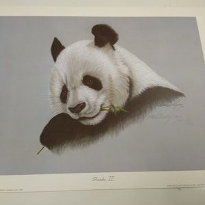 Panda II by Harold Rigsby AP11/100 Signed